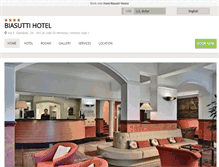 Tablet Screenshot of biasutti.hotelinvenice.com