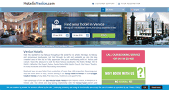 Desktop Screenshot of hotelinvenice.com