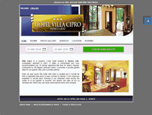 Tablet Screenshot of cipro.hotelinvenice.com