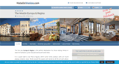 Desktop Screenshot of europa.hotelinvenice.com