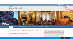 Desktop Screenshot of boscolobellini.hotelinvenice.com