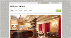 Desktop Screenshot of hotelcontinental.hotelinvenice.com