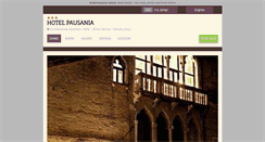 Desktop Screenshot of hotelpausania.hotelinvenice.com