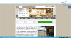 Desktop Screenshot of metropole.hotelinvenice.com