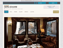 Tablet Screenshot of caalvise.hotelinvenice.com