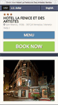 Mobile Screenshot of hotellafeniceetdesartistes.hotelinvenice.com