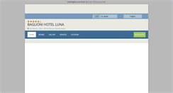 Desktop Screenshot of lunahotelbaglioni.hotelinvenice.com