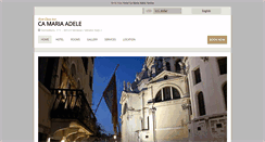 Desktop Screenshot of camariaadele.hotelinvenice.com