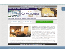 Tablet Screenshot of camorosini.hotelinvenice.com