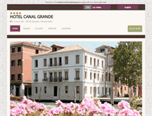 Tablet Screenshot of hotelcanalgrande.hotelinvenice.com