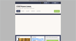Desktop Screenshot of casapisani.hotelinvenice.com
