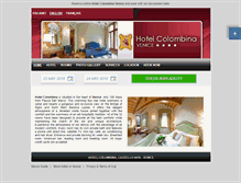 Tablet Screenshot of colombina.hotelinvenice.com