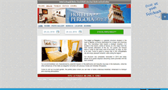 Desktop Screenshot of lapergola.hotelinvenice.com