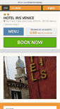 Mobile Screenshot of hoteliris.hotelinvenice.com