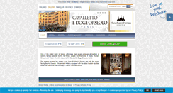 Desktop Screenshot of cavalletto.hotelinvenice.com