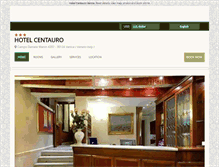 Tablet Screenshot of centauro.hotelinvenice.com