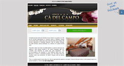 Desktop Screenshot of cadelcampo.hotelinvenice.com