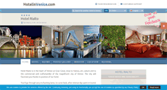 Desktop Screenshot of hotelrialto.hotelinvenice.com