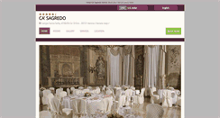 Desktop Screenshot of casagredohotel.hotelinvenice.com