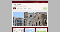 Desktop Screenshot of guerrini.hotelinvenice.com