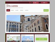 Tablet Screenshot of guerrini.hotelinvenice.com