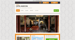 Desktop Screenshot of marconi.hotelinvenice.com