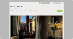 Desktop Screenshot of cadoro.hotelinvenice.com