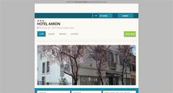 Desktop Screenshot of hotelaaron.hotelinvenice.com