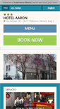 Mobile Screenshot of hotelaaron.hotelinvenice.com