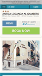 Mobile Screenshot of anticalocandaalgambero.hotelinvenice.com